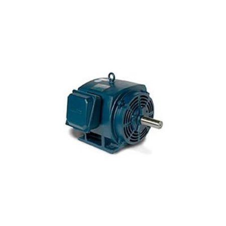 LEESON ELECTRIC Leeson.00, Premium Eff., 10 HP, 3450 RPM, 208-220/460V, 213T, DP, Rigid 140753